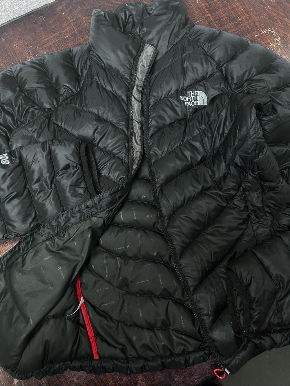 The North Face Summit Series 800-Fill Pertex Puffer Jacket Black Medium women’s